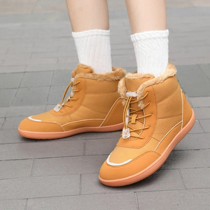 Melissa Fleece Lined Lace-Up Winter Boots