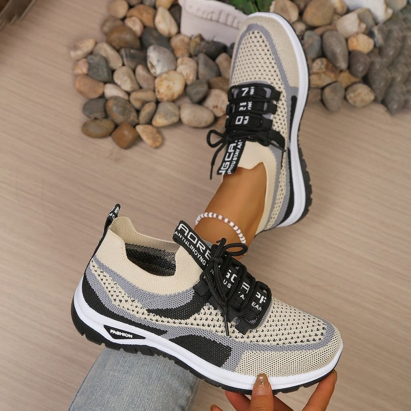 Mirello Knit Mesh Running Sneakers