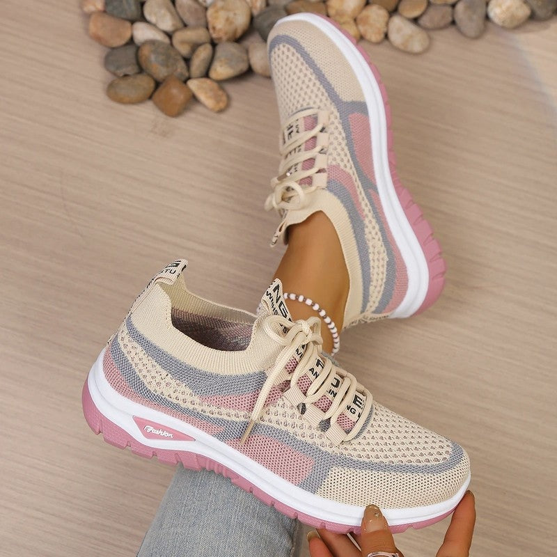 Mirello Knit Mesh Running Sneakers