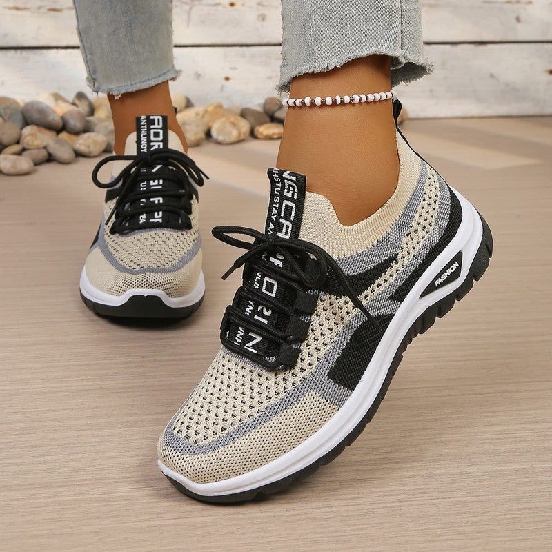 Mirello Knit Mesh Running Sneakers