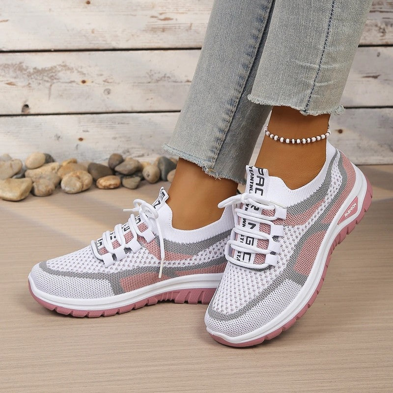 Mirello Knit Mesh Running Sneakers