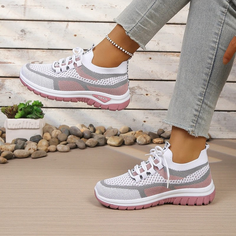 Mirello Knit Mesh Running Sneakers