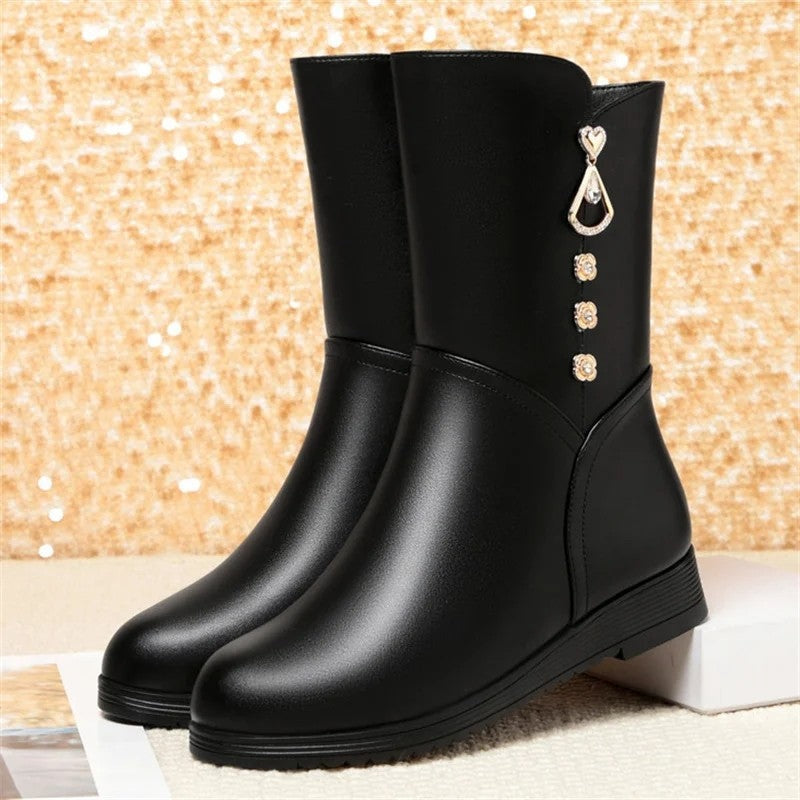 Mirene Fleece Lined Waterproof Mid-Calf Boots
