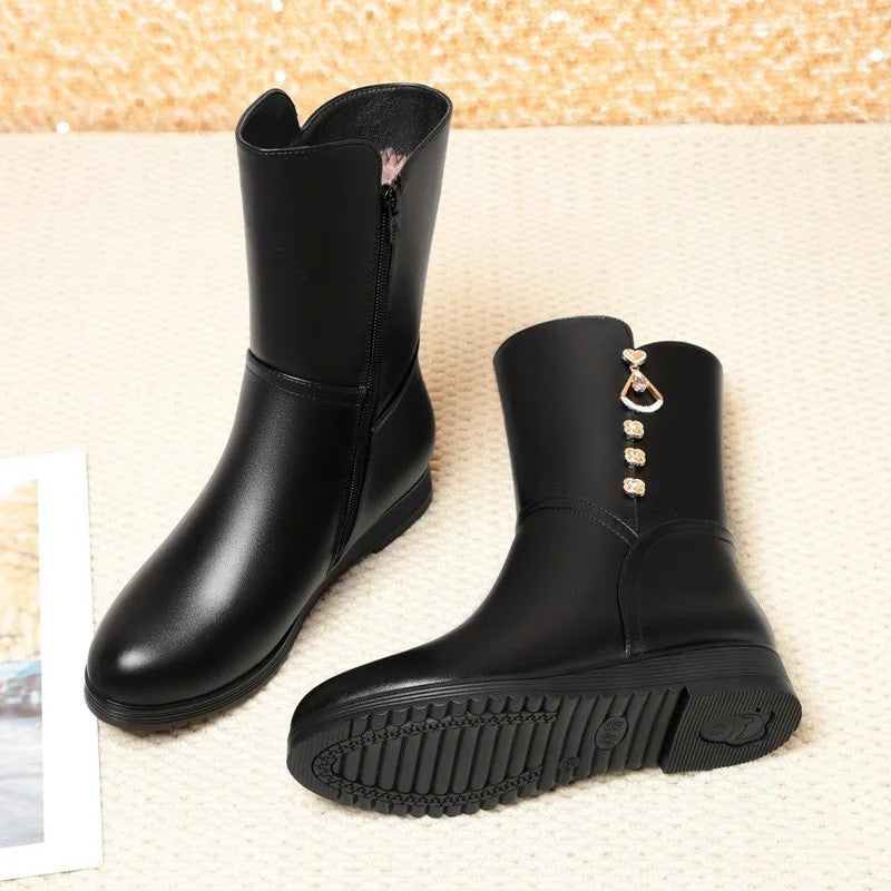 Mirene Fleece Lined Waterproof Mid-Calf Boots
