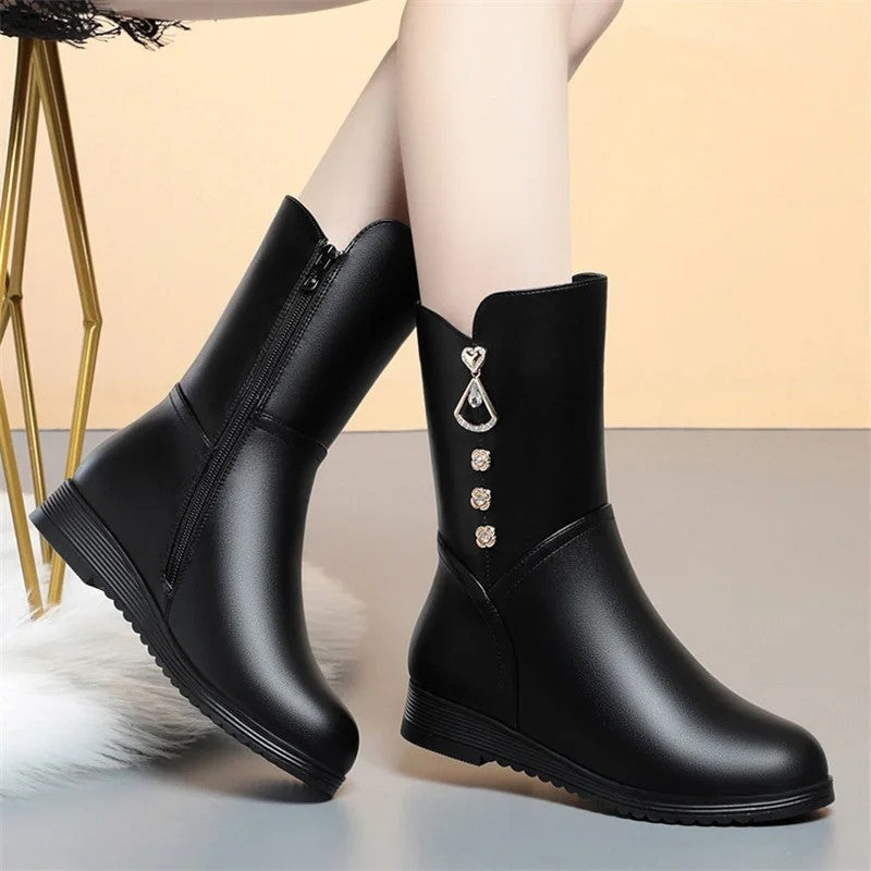 Mirene Fleece Lined Waterproof Mid-Calf Boots