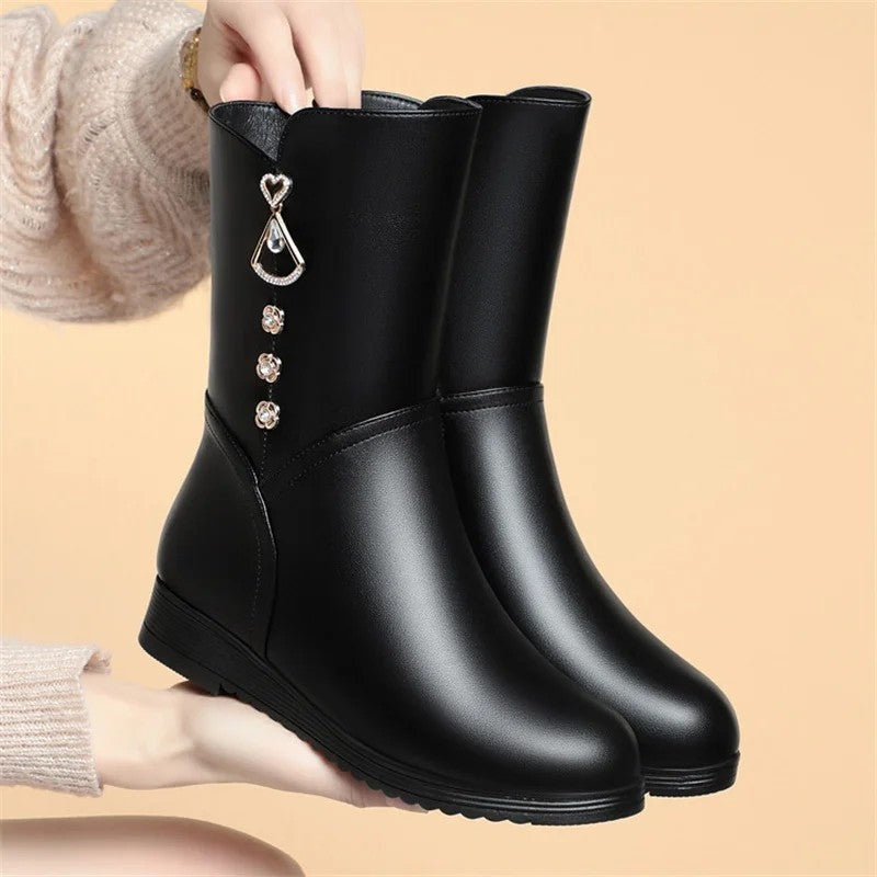 Mirene Fleece Lined Waterproof Mid-Calf Boots