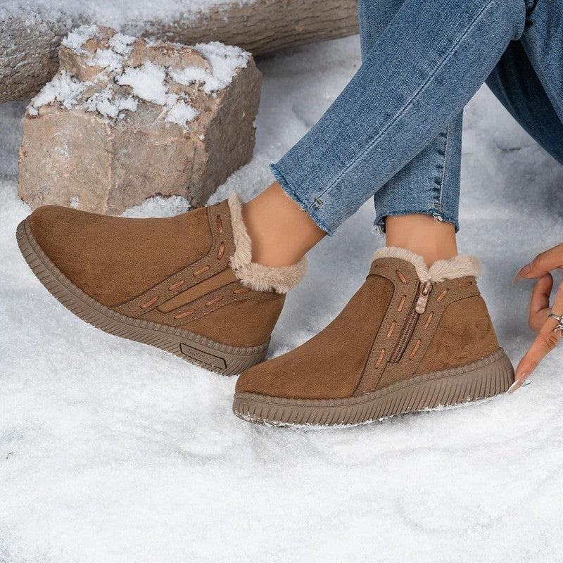Mistral Cozy Faux Fur Ankle Boots
