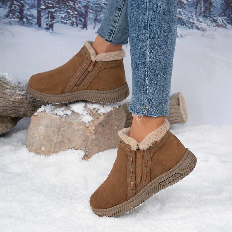Mistral Cozy Faux Fur Ankle Boots