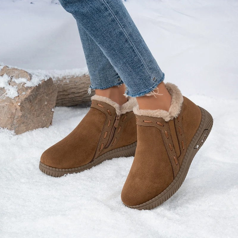 Mistral Cozy Faux Fur Ankle Boots