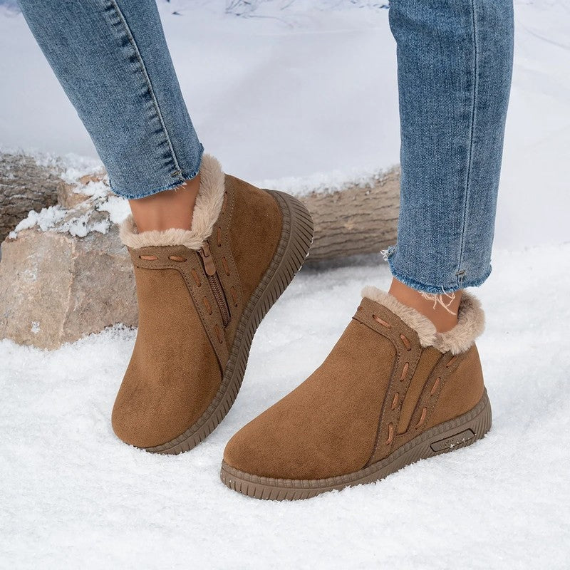 Mistral Cozy Faux Fur Ankle Boots