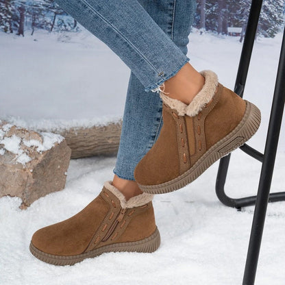 Mistral Cozy Faux Fur Ankle Boots