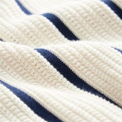 Montaro Textured Knit Stripe Button-Up Shirt