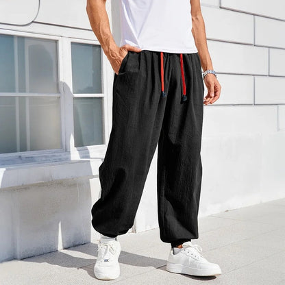 Morven Relaxed Drawstring Tapered Pants