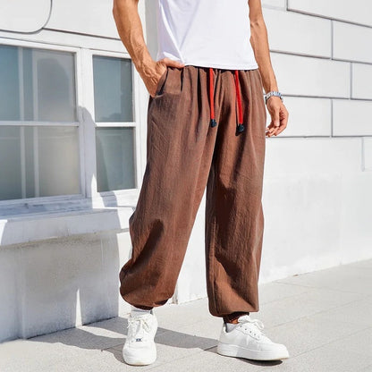 Morven Relaxed Drawstring Tapered Pants