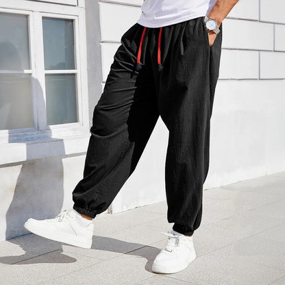 Morven Relaxed Drawstring Tapered Pants