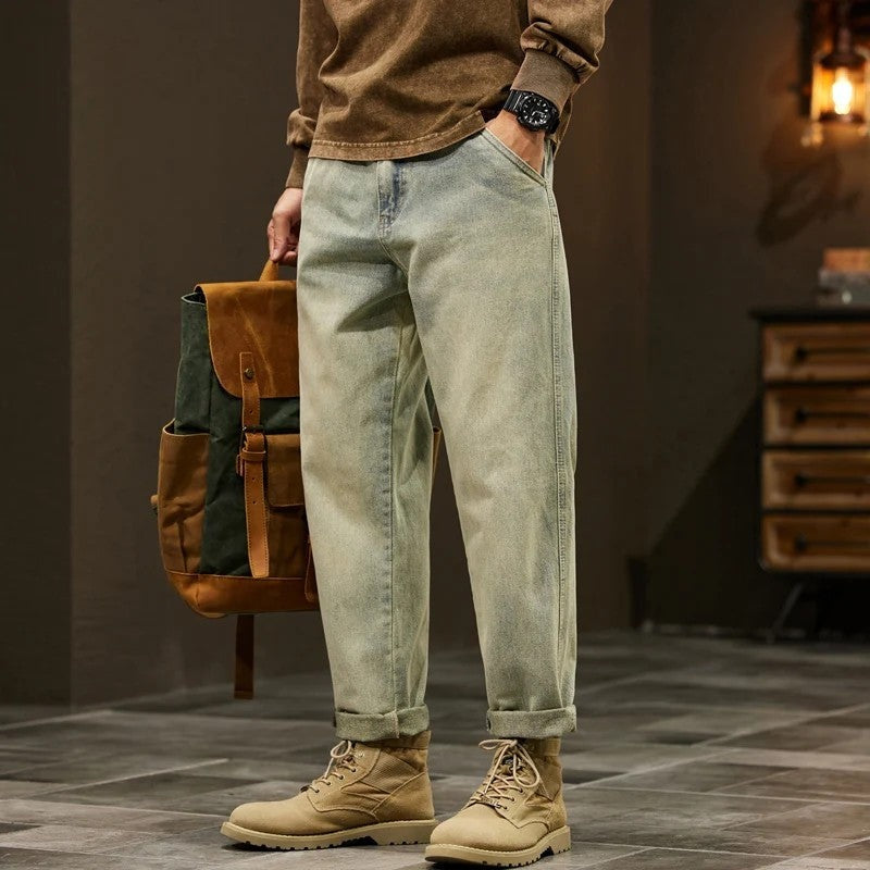 Morven Relaxed Tapered Denim Jeans