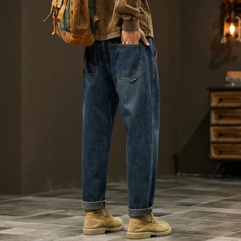 Morven Relaxed Tapered Denim Jeans