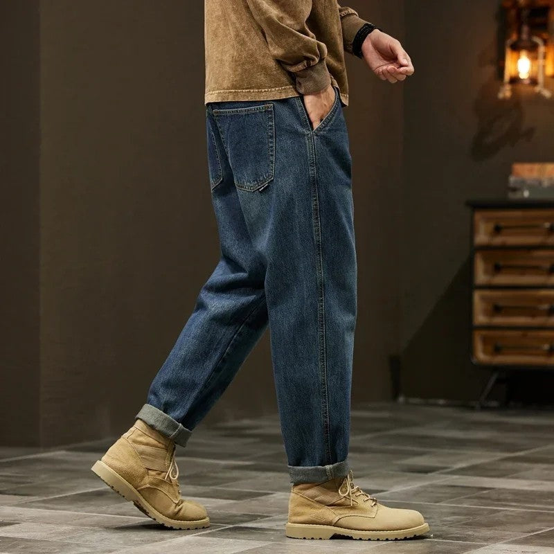 Morven Relaxed Tapered Denim Jeans