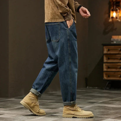 Morven Relaxed Tapered Denim Jeans