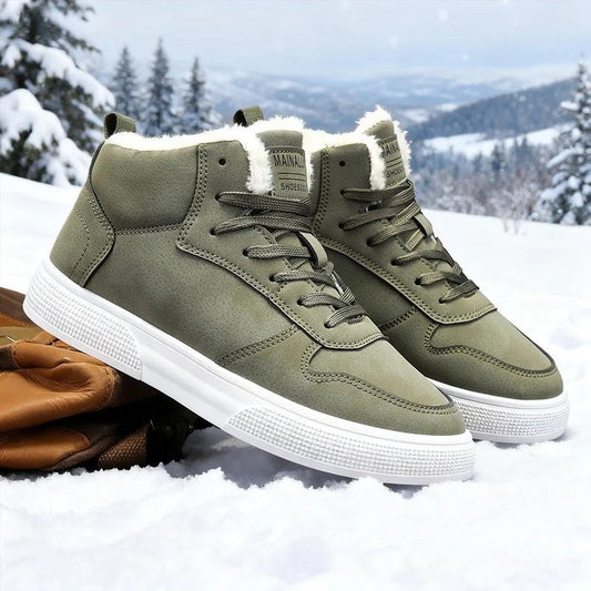 Navine Fleece Lined Winter High Top Sneakers