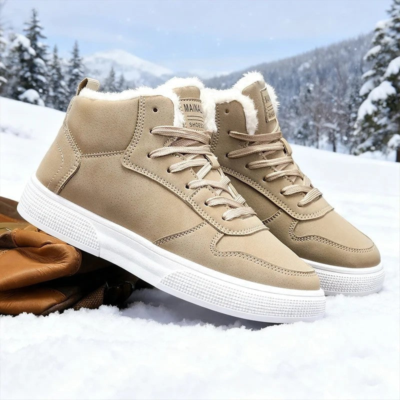 Navine Fleece Lined Winter High Top Sneakers