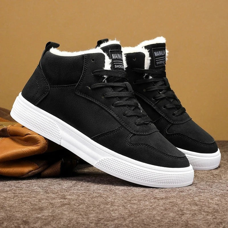 Navine Fleece Lined Winter High Top Sneakers