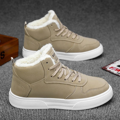 Navine Fleece Lined Winter High Top Sneakers
