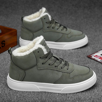 Navine Fleece Lined Winter High Top Sneakers