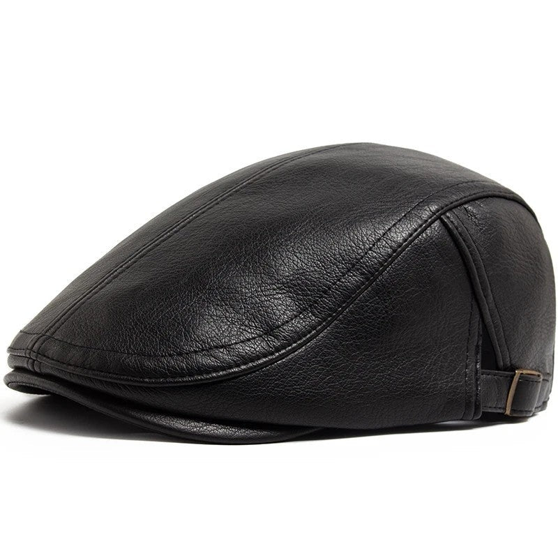 Naviro Vintage Adjustable Newsboy Cap