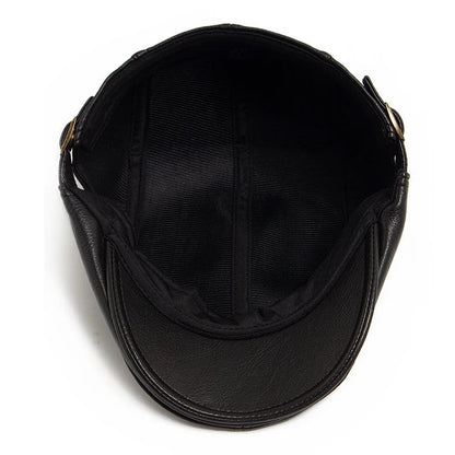 Naviro Vintage Adjustable Newsboy Cap