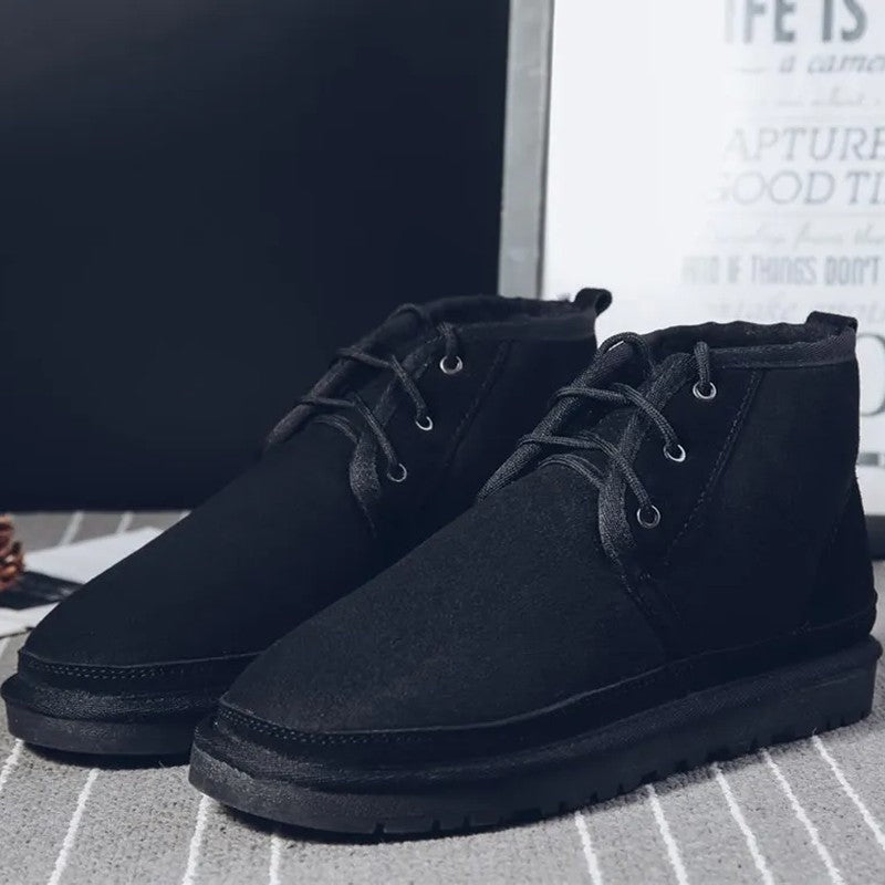 Nicholas Shearling Lined Lace-Up Winter Boots