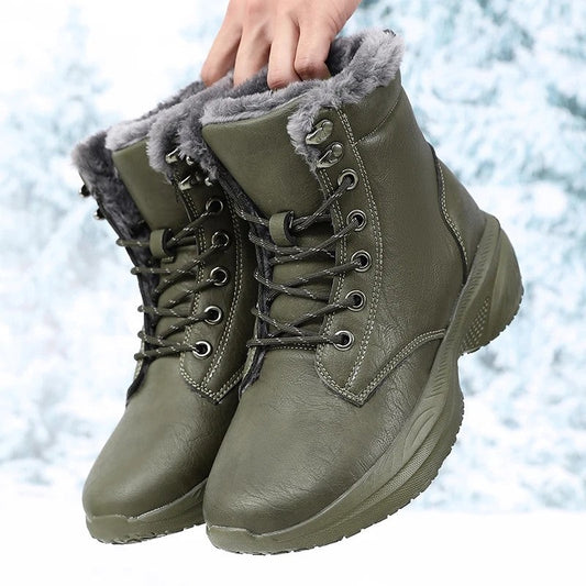 Ollmar Insulated Lace-Up Snow Boots