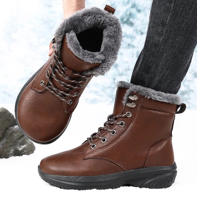 Ollmar Insulated Lace-Up Snow Boots