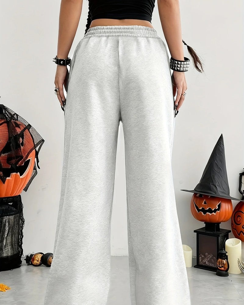 Oriel Relaxed Wide-Leg Sweatpants