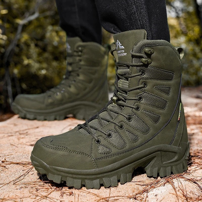 Pablo Men's Rugged Mesh Hiking Boots
