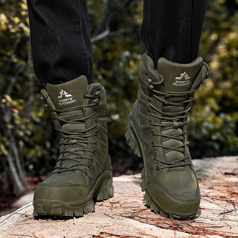 Pablo Men's Rugged Mesh Hiking Boots