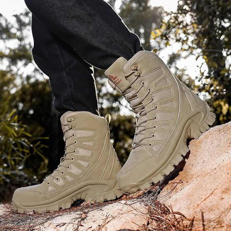 Pablo Men's Rugged Mesh Hiking Boots
