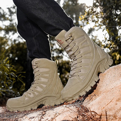 Pablo Men's Rugged Mesh Hiking Boots