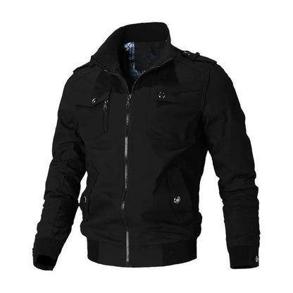 Tindra Stand Collar Utility Jacket