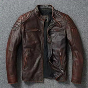 Brown Quilted