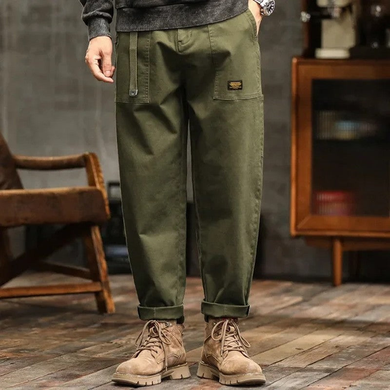 Ravino Relaxed Fit Utility Cargo Pants