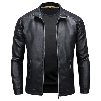 Ravion Modern Moto Faux Leather Jacket