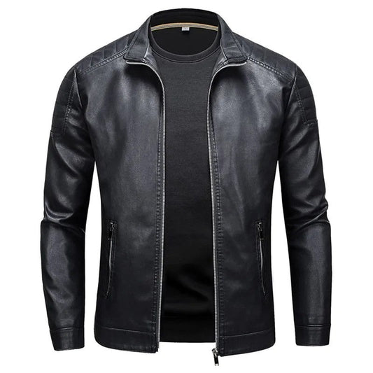 Ravion Modern Moto Faux Leather Jacket