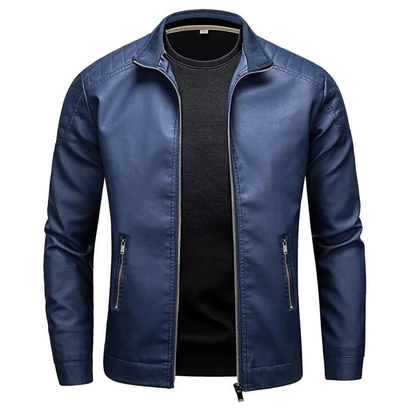 Ravion Modern Moto Faux Leather Jacket
