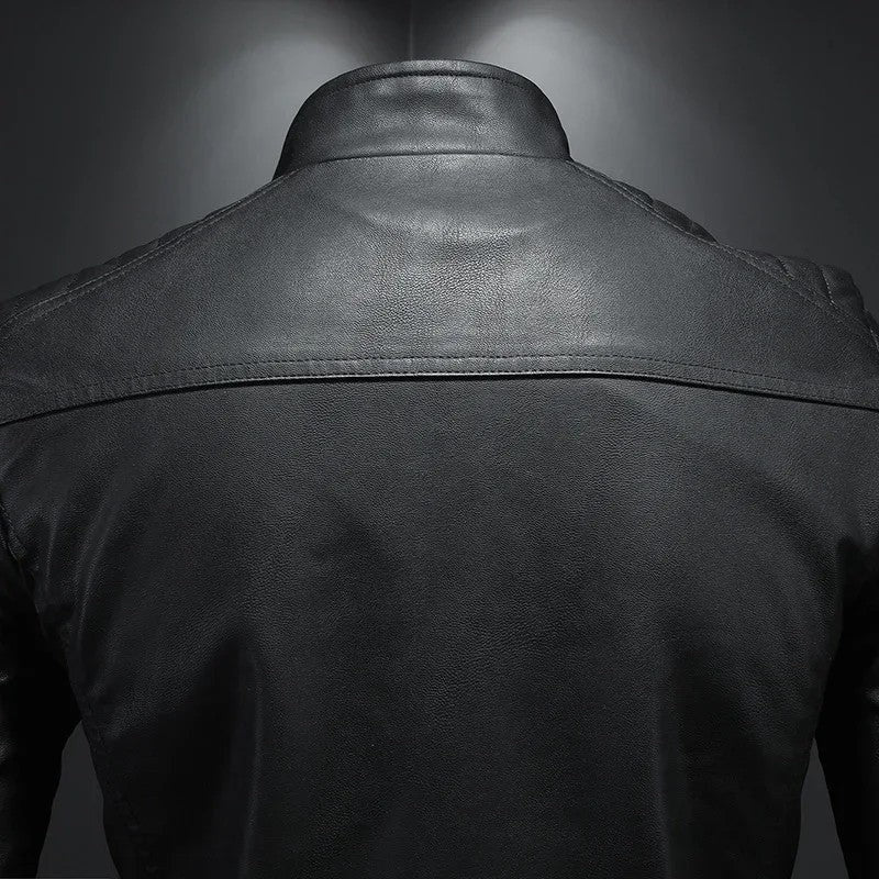 Ravion Modern Moto Faux Leather Jacket