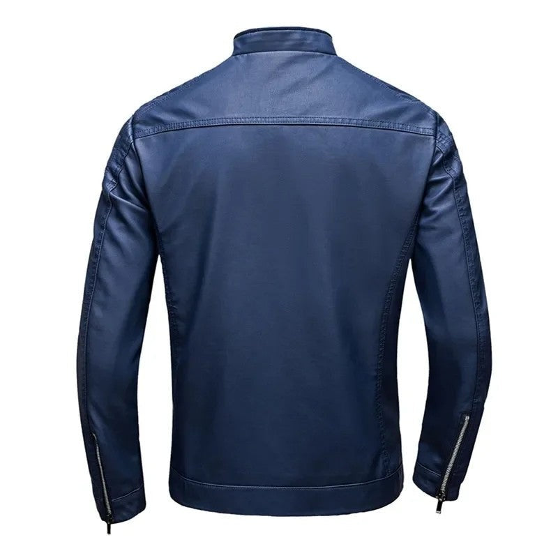 Ravion Modern Moto Faux Leather Jacket