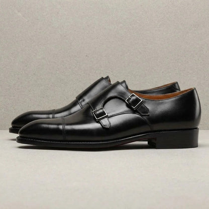 Renard Double Monk Strap Dress Shoes