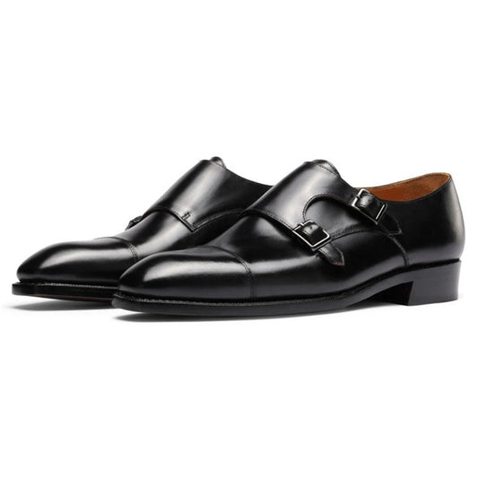 Renard Double Monk Strap Dress Shoes