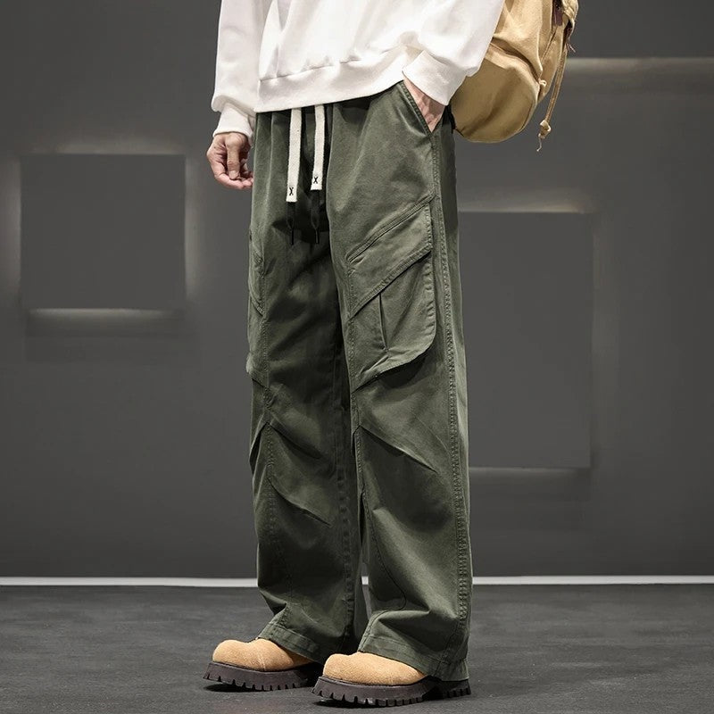 Rivano Relaxed Drawstring Cargo Pants