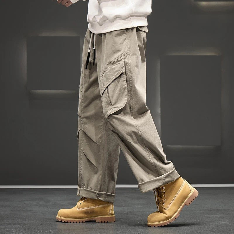Rivano Relaxed Drawstring Cargo Pants